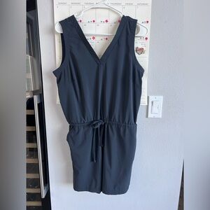 Toad&Co Black Sleeveless Romper